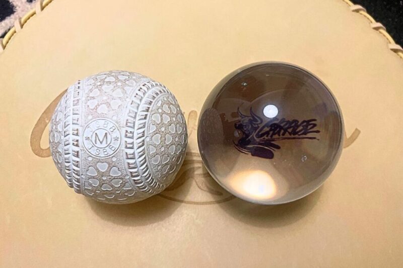 M球とSUISHOBALLのサイズ比較
