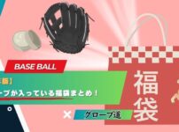 【2026年版】野球グローブが入っている福袋まとめ！